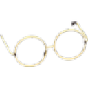 Gold Circle Glasses